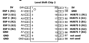 Level shift more to 5V